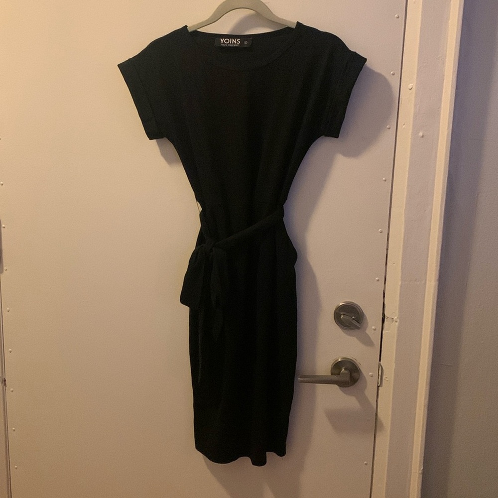 Casual Mid-length Little Black Dress